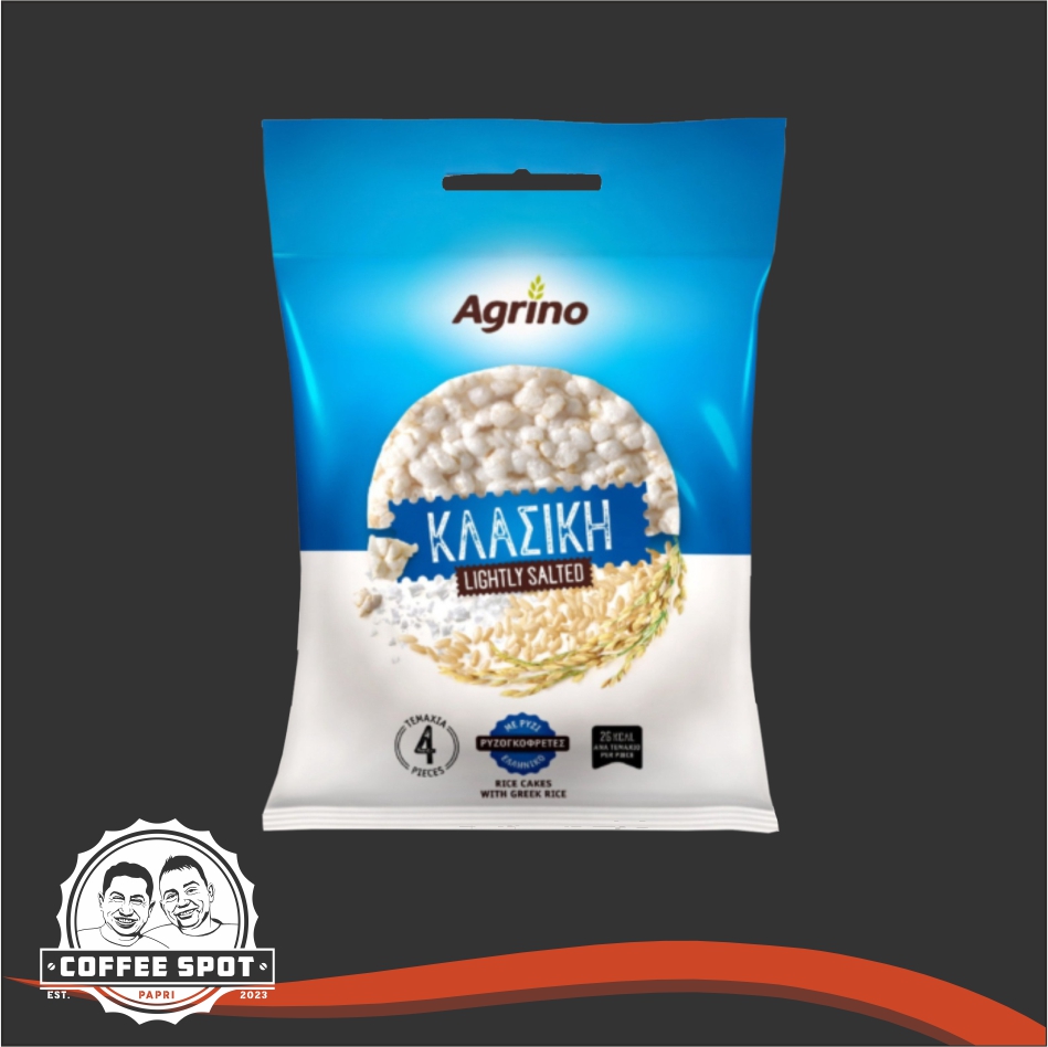 63. RICE WAFFER AGRINO LIGHTLY SALTED 30g