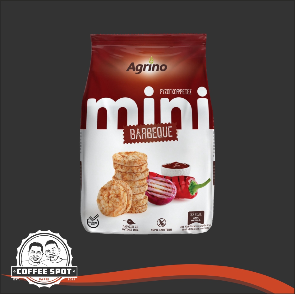 71. RICE WAFFER AGRINO MINI BARBEQUE 50g