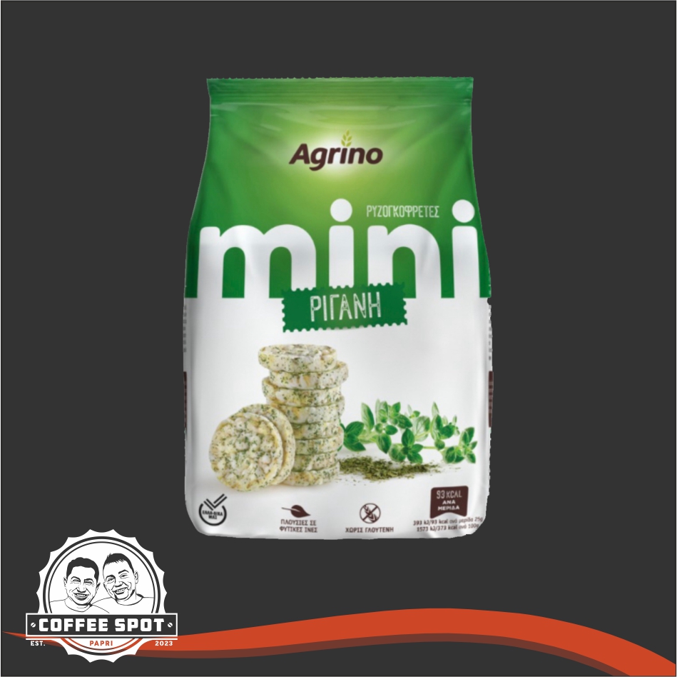 64. RICE WAFFER AGRINO OREGANO 30g